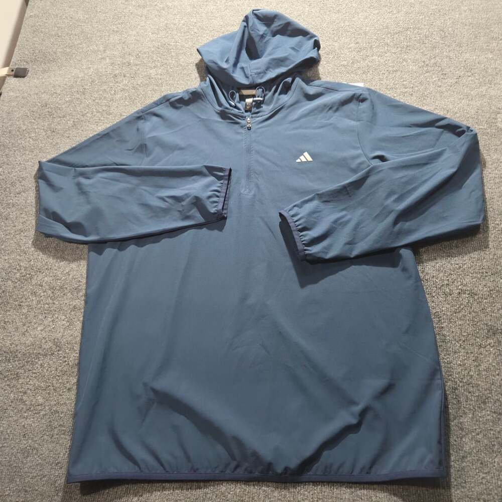 Adidas Ultimate365 Course Control Anorak Jacket Size XL Blue